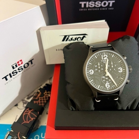 TISSOT XL 3X3 Street Basketball Chronograph Anthracite Dial Sport Men's Watch - Picture 3 of 7